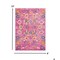 Homeroots 8 x 10 ft. Fuchsia & Orange Distressed Area Rug 385200 - alternate 1